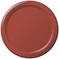 Disposable Brick 6.75" Paper Dessert Plates - Posh Party Supplies