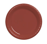 Brick 8.75" Plastic Dinner Plates - Posh Party Supplies
