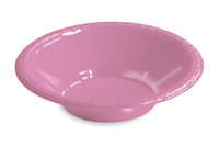 Disposable Candy Pink 12 Oz. Plastic Bowl -Posh Party Supplies