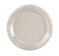 Discounted Clear Plastic 10.25" Dinner Plates  - Posh Party Supplies