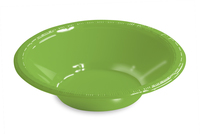 Disposable Fresh Lime 12 Oz. Plastic Bowl - Posh Party Supplies
