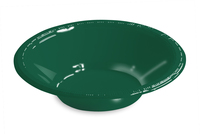Disposable Hunter Green 12 Oz. Plastic Bowl -Posh Party Supplies