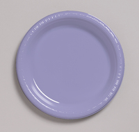 Luscious Lavender 8.75" Plastic Dinner Plates - Posh Party Supplies