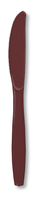 Chocolate Brown Plastic Knives - Posh Party Supplies
