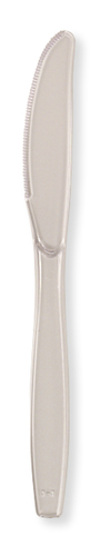 Disposable Clear Plastic Knives- Posh Party Supplies