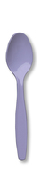 Disposable Luscious Lavender Plastic Spoons - Posh Party Supplies