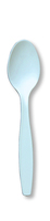 Pastel Blue Premium Plastic Spoons - Posh Party Supplies
