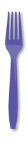 Disposable Purple Plastic Forks - Posh Party Supplies