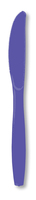 Disposable Purple Plastic Knives- Posh Party Supplies