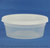 Disposable & Reusable Half Pound Plastic Containers with Lids