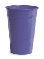 Discounted Purple 16 Oz. Plastic Cups  - Posh Party Supplies