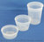 Assortment of Disposable & Reusable Plastic Containers.
The 1 pound container is largest in this photo.
