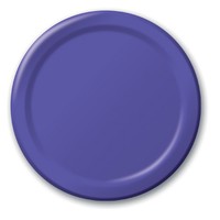 Purple Disposable 10.25" Paper Dinner Plates- Posh Party Supplies